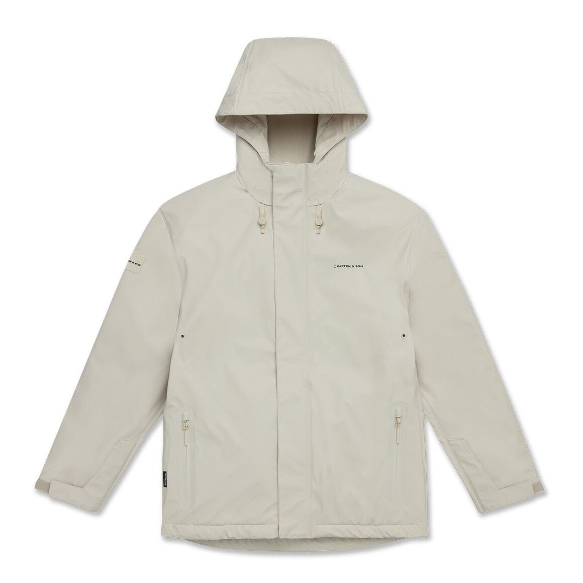 Kpten & Son Everyday Rain Jacket Short Sandstone